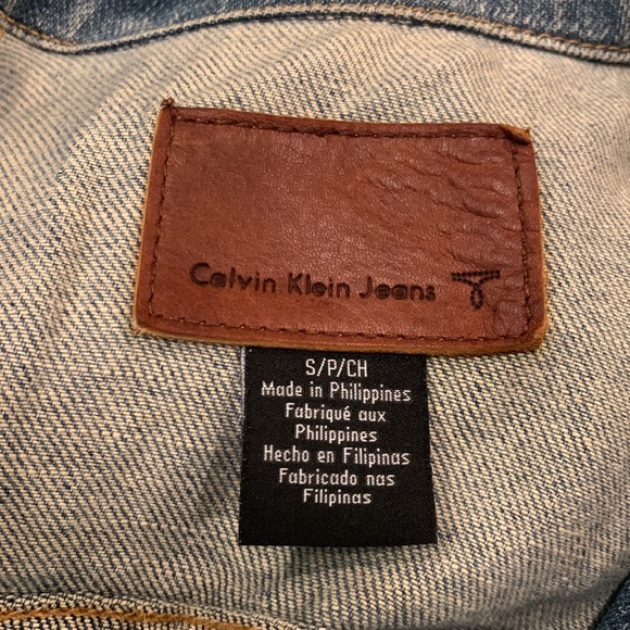 Calvin Klein Jean Jacket - Picture 12 of 12